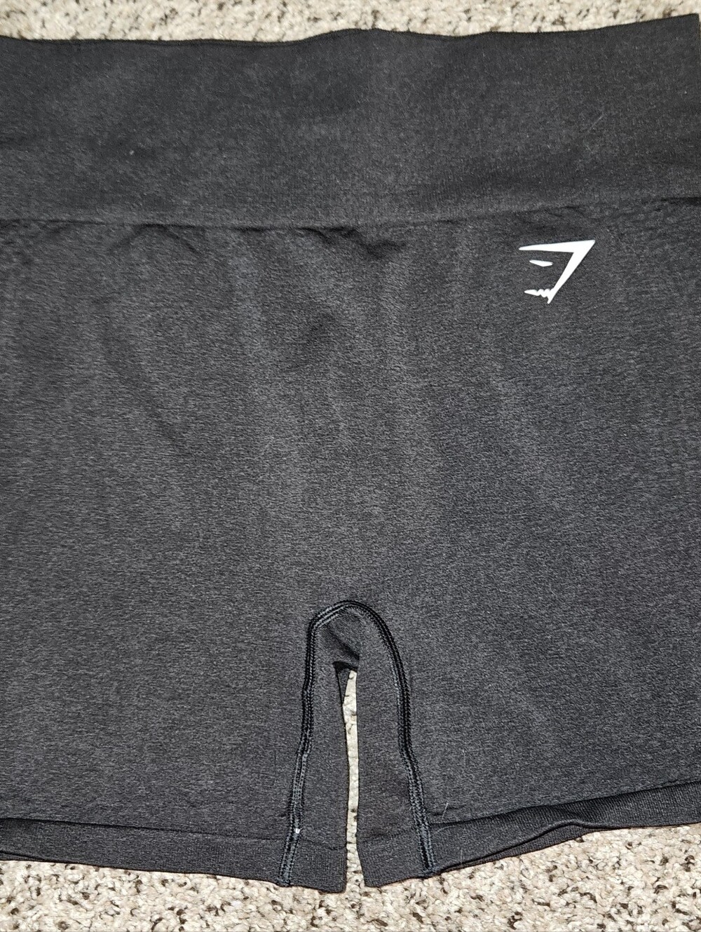 Gymshark Black High-Waist Seamless Bike Shorts